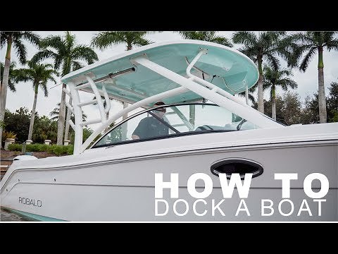 How To Dock a Boat at a Marina