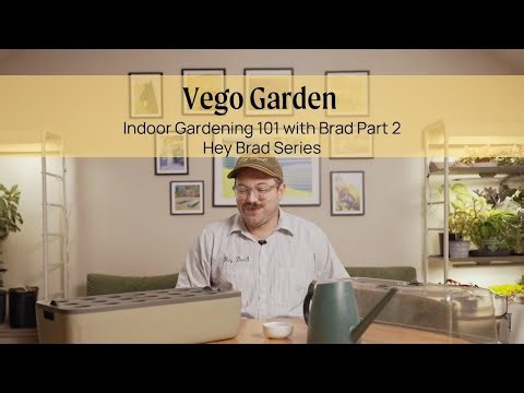 Indoor Gardening 101 with Brad - Part 2 | Vego Garden