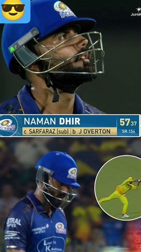 Naman Dhir 57 vs CSK| IPL 2026| CSK VS MI| IPL| Naman Dhir batting today| ElClasico| #shorts