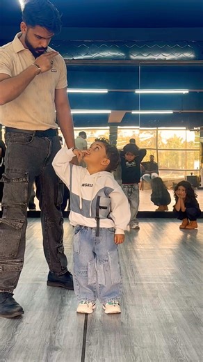 Current youngest student in Athul’s Academy - 3 years old #fashion #kids #style