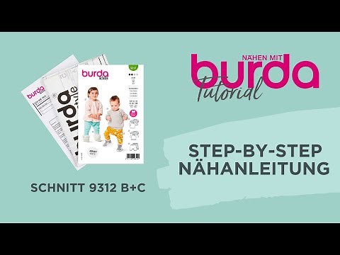 Step-by-Step Näh-Tutorial - Schnitt des Monats Baby-Kombi 9312 B+C Schnittmuster