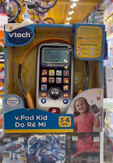 Explorez la musique avec V.Pod Kid Do Ré Mi de VTech