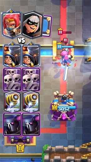 Boss Bandit vs Bandits, Which Bandit Troop wins?#clashroyale #gaming #supercell
