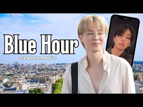 ✈️Blue Hour | JiKook Paris × Seoul | Dior • Long-Distance • Tender