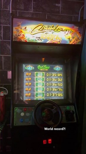 CRUSHED THE WORLD RECORD! #retrogaming #cruisnworld #speedrun