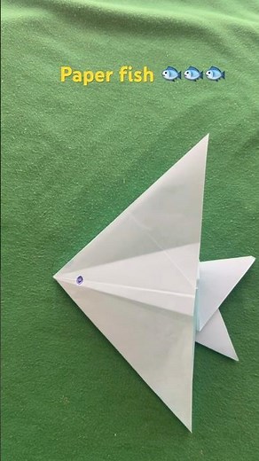Make This Cute PAPER FISH Easy DIY Craft 🤩🐟