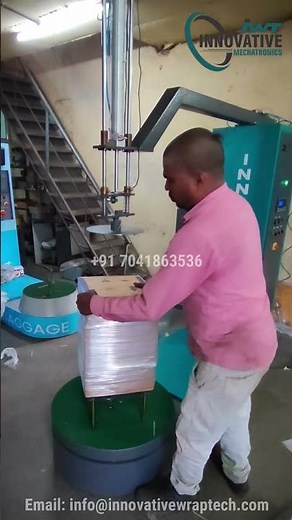 Automatic carton Box stretch wrapping machine | carton Box Film Packing machine