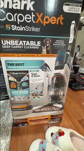 Shark CarpetXpert with StainstrikerUpright Deep Carpet Cleaner with stain and spot remover
