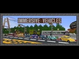 Minecraft Immersive Vehicles Mod
