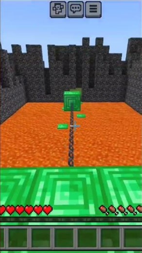 Easy lava Parkour #minecraft