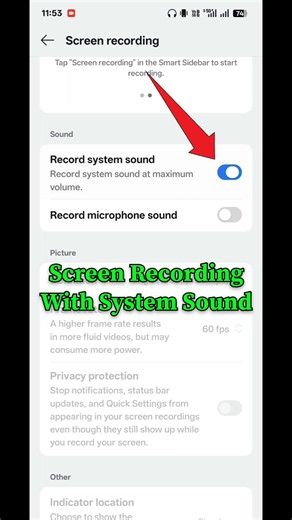 Screen Recording Me System Sound Record Kaise Kare | How To Screen Record With System Sound |