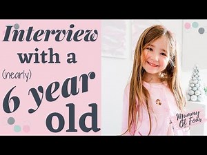 INTERVIEW WITH A SIX YEAR OLD | HAPPY 6th BIRTHDAY BELLA | CUTE FUNNY KIDS VIDEOS | MUMMY OF FOUR UK