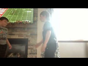 Wrestling with my friend