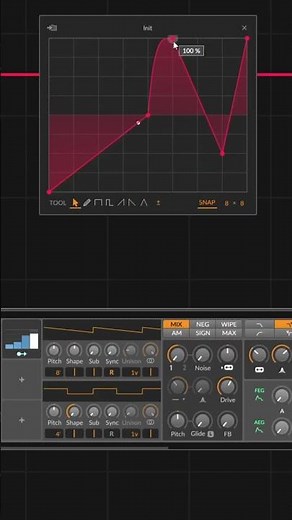 Create a DIY Distortion with Bitwig's MSEG