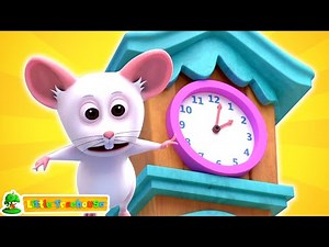 Hickory Dickory Dock - Clock Song & Kids Nursery Rhyme