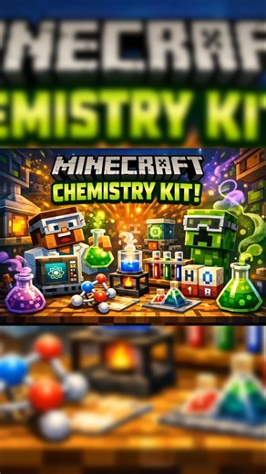 Mojang add new feature🤯 in Minecraft called chemistry kit 🧪|| minecraft shorts