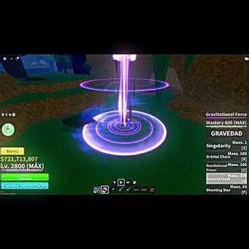 ⚫ GRAVITY FULL AWK SHOWCASE 🌌 | Blox Fruits