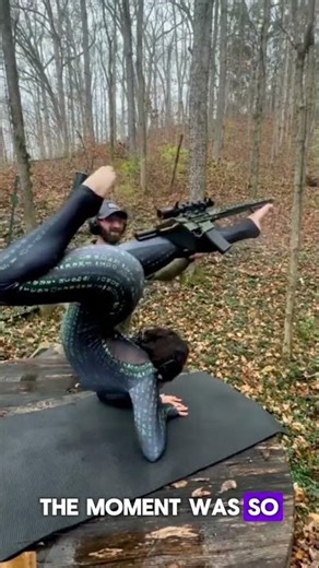 “Flexibility to Shoot a Bow and Arrow… With Her Feet 😳”