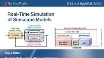 Real-Time Simulation of Physical Systems Using Simscape