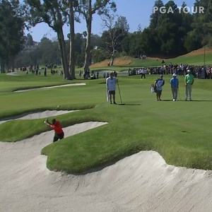 1.2M views · 17K reactions | If at first you don't succeed ... just hole the next shot 路‍♂️ Tiger Woods doing Tiger Woods things at The Genesis Invitational. #TOURVault | PGA TOUR | Facebook