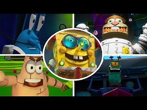 Spongebob Squarepants: Battle for Bikini Bottom Rehydrated - All Bosses
