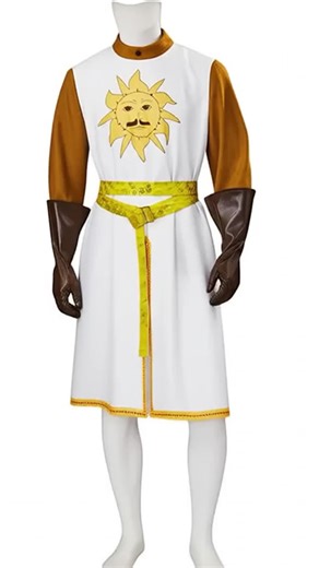 Men's Medieval Knight Costume, King Arthur-Inspired Halloween & Cosplay, Includes Tunic & Accessories, Perfect for Historical Reenactments #animeclothing #animeclothes #pokemonoutfit #cosplayprop #kpopcostumes #piratecostume #halloweencostumecaptions #animeoutfits #halloweencostumep #crusaderknightshirt