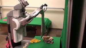 Autonomous Laundry Folding Robot