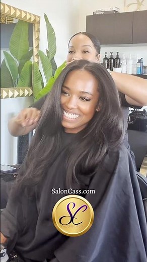 Who Said Women With Long Hair Can’t Wear Extensions? | Salon Cass Transformation