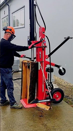 Mocna Łuparka hydrauliczna o nacisku aż 22 ton! Do profesjonalnego użytku na 400V 😊 #farming