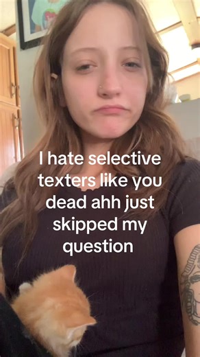 Selective Texters: When Friends Skip Your Questions