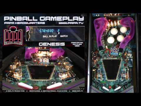 Genesis Pinball Gameplay