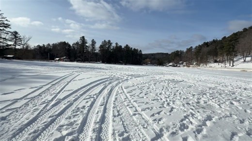 Al Roker on Instagram: "Something very #zen about being in the middle of a frozen lake."