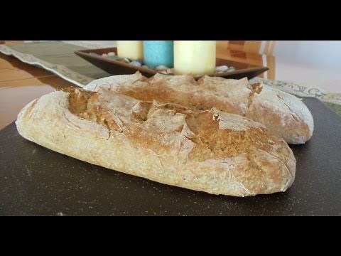 Caraway Rye Bread (Easy... No Kneading... No Mixer... No Yeast Proofing)