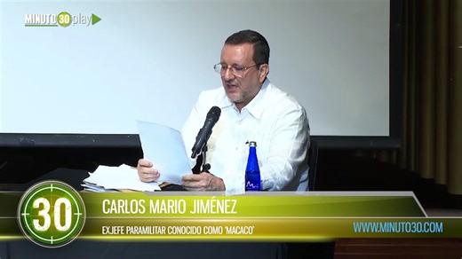 Lo que dijo el exjefe paramilitar Carlos Mario Jiménez alias Macaco en el Encuentro por la Verdad pa
