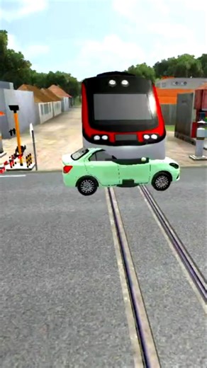 🚗 Car 🆚🚅 Train # Accident car mod #Bussid #vairal #Vairalshorts #Bus simulator indonesia # Busgame #