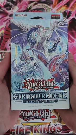 Opening a Yu-Gi-Oh! Freezing Chains Structure Deck! This deck features a great Water core and awesome Water Synchro monsters! #yugioh #konami #yugiohtcg | Bradente's Game Room | Facebook