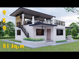 Beautiful Modern House Design With A Roof Deck - Perfect For Entertaining!