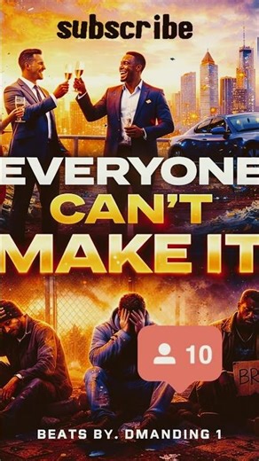 EVERYONE CAN’T MAKE IT ⚠️ | Real Struggle Emotional Trap Beat