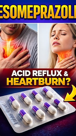 👉 Burning Chest Pain? Doctors Prescribe This for Instant Relief 🔥 (Esomeprazole) #esomeprazole