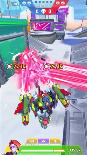 Can Nomad Actually Survive This 1v1? 💀 #mecharena #mecharenarobotshowdown #challenge