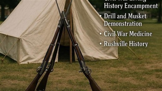 What to know: Rushville hosting Civil War encampment, road projects for the week