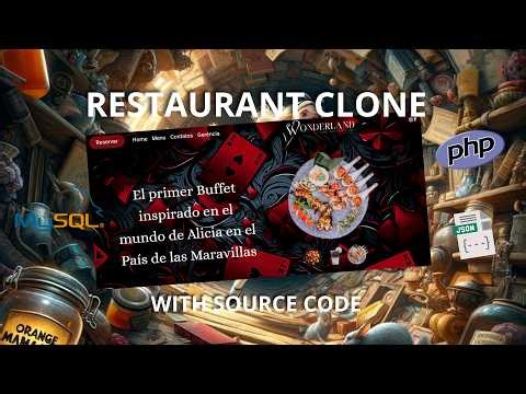 Responsive Website Restaurant Clone (PHP + MYSQL) - Source Code