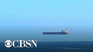 Optical illusion makes huge ship appear to float - Main Stream Videos