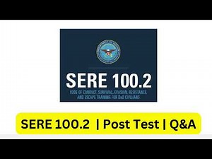 Sere 100.2 Post Military Test | Q7: The traditional chain of command roles and responsibilities