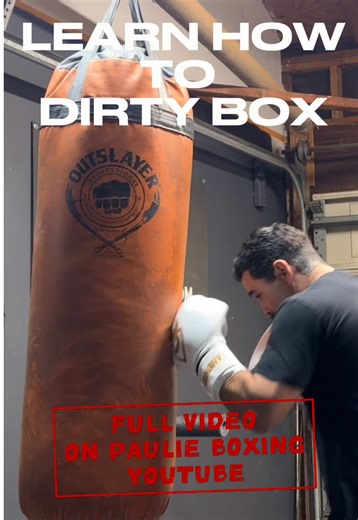 Learn Inside Fighting. Dirty Boxing. Full Video On Paulie Boxing YouTube 🥊