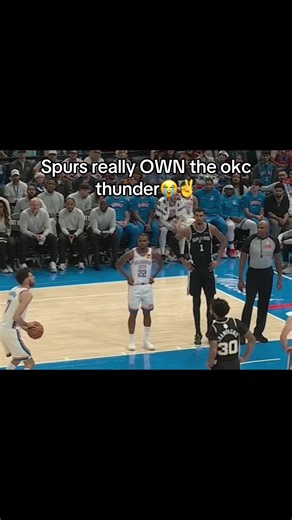 Spurs Dominate OKC Thunder Highlights