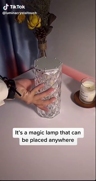 Experience the Magic of Lumina Crystal Touch Lamp