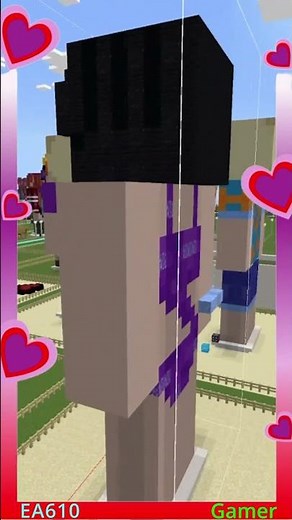 Aphmau - Purple Swimsuit with Mask - MyStreet S2 Ep 9 Love-Love Paradise