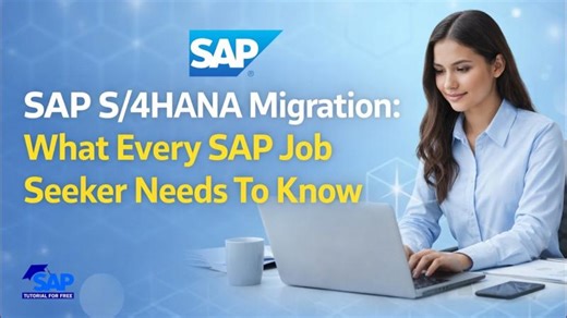 SAP S/4HANA Migration Essentials for SAP Job Seekers | SAP Tutorial For Free posted on the topic | LinkedIn