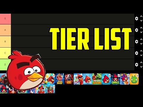 The Ultimate Angry Birds Game Tier List Ranking!